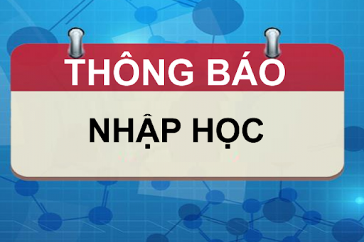 Thông báo nhập học hệ Cao đẳng, Trung cấp năm 2024