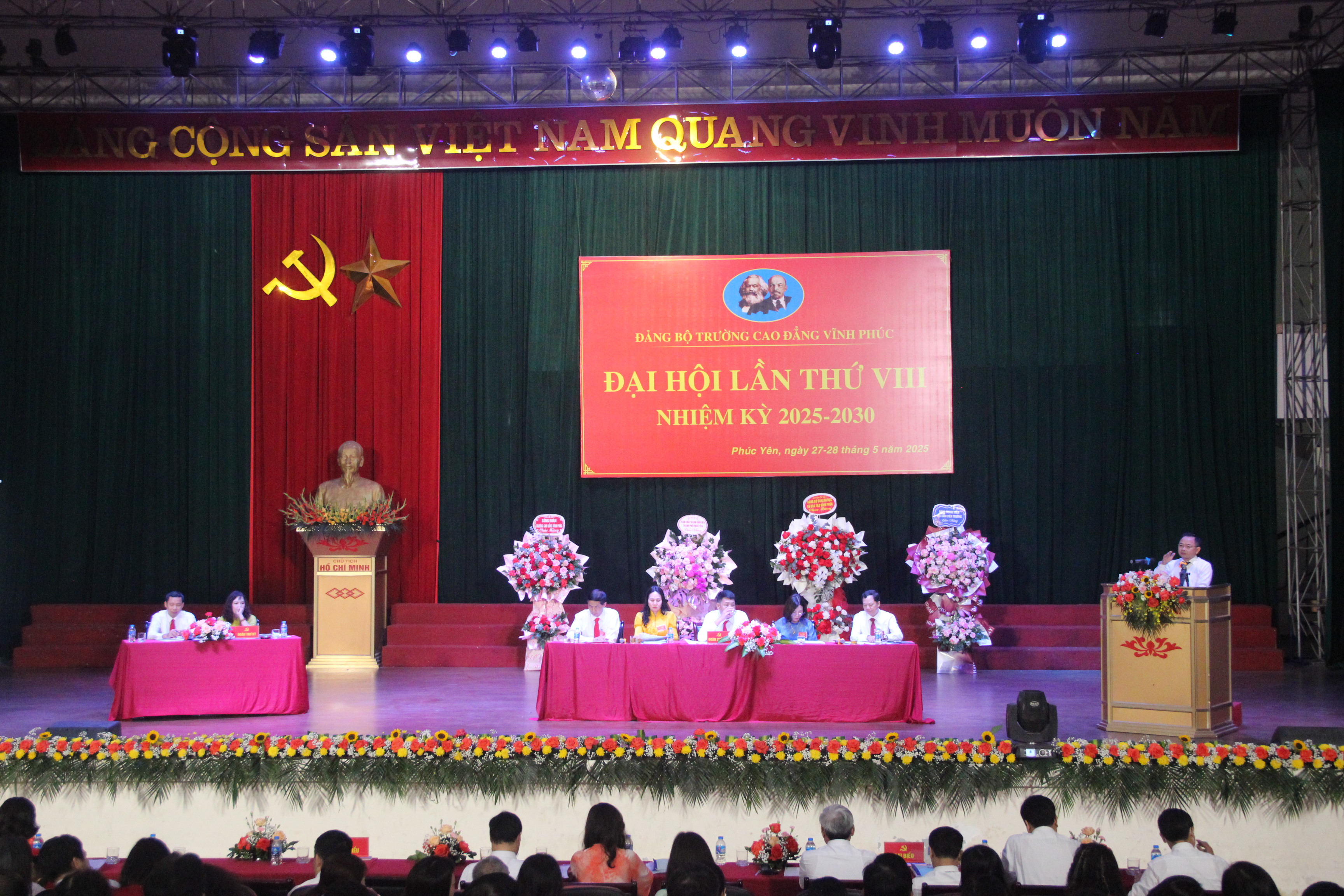 Đại hội Đảng bộ Trường Cao đẳng Vĩnh Phúc lần thứ VIII, nhiệm kỳ 2025 – 2030